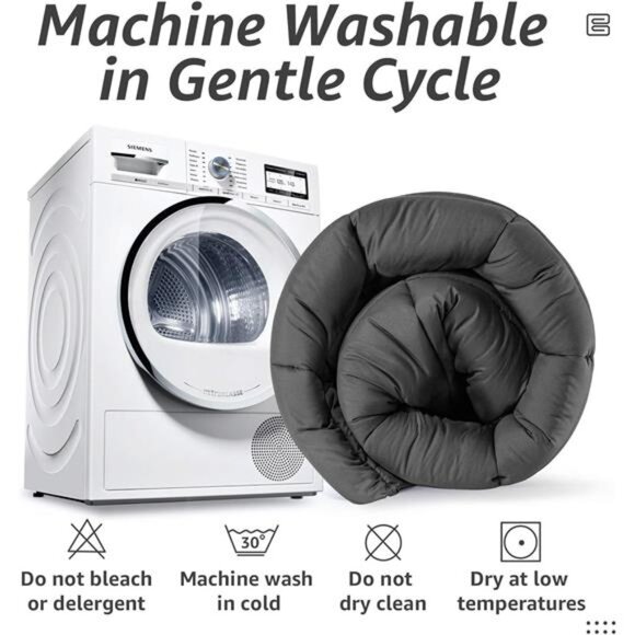 All Season Queen Size Bed Comforter - Cooling Down Alternative Quilted - Picture 13 of 14